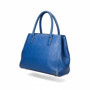 Henri Bendel Empire Tote Bag Purse Blue